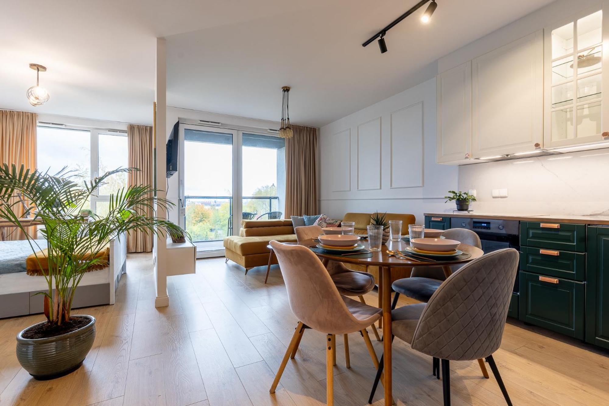 Nowoczesny Apartament Nad Motlawa Chlebova - Silownia I Bawialnia Gratis, Gdansk